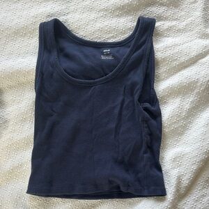 Aerie Navy Women's Tank Top